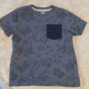 Boys ocean animals shirt